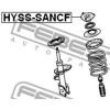 FEBEST HYSSSANCF ОПОРА ПЕРЕДНЕГО АМОРТИЗАТОРА (HYUNDAI SANTA FE CLASSIC 2006-) FEBEST