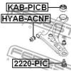 FEBEST KABPICB САЙЛЕНБЛОК ЗАДНИЙ ПЕРЕДНЕГО РЫЧАГА