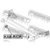 FEBEST KAB-RIOR Сайлентблок задней балки