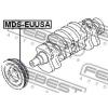 FEBEST MDSEUUSA ШКИВ КОЛЕНВАЛА (MITSUBISHI CHARIOT/SPACE WAGON GRANDIS N84W/N94W 1997-2003 MITSUBISHI GALANT EA3A/EA