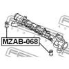 FEBEST MZAB068 САЙЛЕНБЛОК РУЛЕВОЙ РЕЙКИ