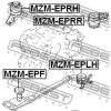FEBEST MZM-EPRR Подушка двигателя задняя