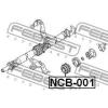 FEBEST NCB-001 Подшипник подвесной карданного вала
