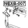 FEBEST NEXB-007 Кронштейн крепления глушителя