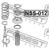 FEBEST NSS-012 Опора заднего амортизатора