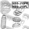 FEBEST NSSJ10FL ОПОРА ПЕРЕДНЕГО АМОРТИЗАТОРА ЛЕВАЯ (NISSAN QASHQAI J10F 2006-) FEBEST