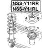 FEBEST NSSY11RR ОПОРА ЗАДНЕГО АМОРТИЗАТОРА ПРАВАЯ