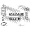 FEBEST SBD-S11R Отбойник заднего амортизатора