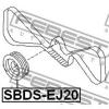 FEBEST SBDSEJ20 ШКИВ КОЛЕНВАЛА EJ20