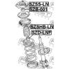 FEBEST SZSSLN ОПОРА ПЕРЕДНЕГО АМОРТИЗАТОРА (SUZUKI AERIO/LIANA RH423 2006-) FEBEST