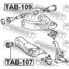 FEBEST TAB109 САЙЛЕНБЛОК ЗАДНИЙ ПЕРЕДНЕГО ВЕРХНЕГО РЫЧАГА