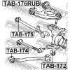 FEBEST TAB176RUB САЙЛЕНБЛОК ЗАДНЕГО ВЕРХНЕГО РЫЧАГА