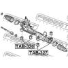 FEBEST TAB-327 Сайлентблок рулевой рейки