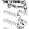 FEBEST TAB454RUB САЙЛЕНБЛОК ПЕРЕДНЕГО ВЕРХНЕГО РЫЧАГА