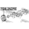 FEBEST TDS2NZFE ШКИВ КОЛЕНВАЛА 1NZFE/2NZFE