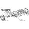 FEBEST TDS3ZZFE ШКИВ КОЛЕНВАЛА 3ZZFE/4ZZFE (TOYOTA AURIS ZZE150/NZE151 2006- TOYOTA AVENSIS AT220/ZZT220 1997-2003 T