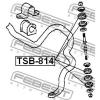 FEBEST TSB-814 Втулка стойки стабилизатора