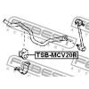 FEBEST TSBMCV20R ВТУЛКА ЗАДНЕГО СТАБИЛИЗАТОРА D17