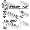 FEBEST TSB-UZJ100R Втулка заднего стабилизатора