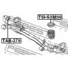FEBEST TSI-SXM10 Проставка пружины