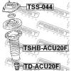 FEBEST TSS044 Опора амортизатора FEBEST TSS044 Harrier/Highlander/Lexus RX300 03- пер.