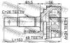 FEBEST 0110009A48 ШРУС НАРУЖНЫЙ 24x56x26 (TOYOTA CALDINA AT210/ST210 1997-2002 TOYOTA CALDINA CT197/ST198 1998-2002 TO