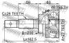 FEBEST 0110012A48 ШРУС НАРУЖНЫЙ 27x56x26 (TOYOTA CAMRY GRACIA MCV21/SXV20 1996-2001 TOYOTA CAMRY MCV10/SXV10 JPP 1997-
