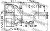 FEBEST 0110015A48 ШРУС НАРУЖНЫЙ 24x59x30 (TOYOTA LAND CRUISER 100 FZJ105 1998-2007 TOYOTA LAND CRUISER 80 FZJ80/HDJ81/