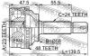 FEBEST 0110035A48 ШРУС НАРУЖНЫЙ 23x58x24 (TOYOTA BB/OPEN DECK NCP30 2000-2005 TOYOTA BB/OPEN DECK NCP35 4WD 2003-2005