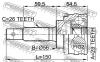 FEBEST 0110037 0110-037_шрус наружн.23x56x26/ Toyota Corsa/Tercel EL50 1994-1999