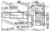 FEBEST 0110037A48 ШРУС НАРУЖНЫЙ 23x56x26 (TOYOTA COROLLA 2 EL41 1990-1994 TOYOTA COROLLA 2 EL51 1994-1999 TOYOTA CORSA