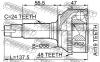 FEBEST 0110073A48 ШРУС НАРУЖНЫЙ 19x58x24 (TOYOTA PLATZ SCP11 1999-2005 TOYOTA VITZ NCP10/SCP10 1999-2005 TOYOTA YARIS