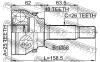 FEBEST 0110AZT250A48 ШРУС НАРУЖНЫЙ 25X58X26 (TOYOTA AVENSIS AZT250/ CDT2