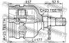 FEBEST 0111001 ШРУС ВНУТРЕННИЙ 23x34x23 (TOYOTA BB/OPEN DECK NCP35 4WD 2003-2005 TOYOTA BELTA NCP96 2005- TOYOTA CA