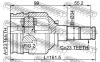 FEBEST 01111NZFE ШРУС ВНУТРЕННИЙ 23x34x23 (TOYOTA AURIS ZZE150/NZE151 2006- TOYOTA BB/OPEN DECK NCP30 2000-2005 TOYOT