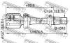 FEBEST 0111ACV30RH ШРУС ВНУТРЕННИЙ ПРАВЫЙ 27x41x24 (TOYOTA CAMRY ACV30/MCV30 2001-2006 TOYOTA CAMRY ACV40/GSV40 2006- T