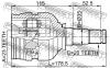 FEBEST 0111SXM10LH ШРУС ВНУТРЕННИЙ ЛЕВЫЙ 23x35x20 (TOYOTA CALDINA AT210/ST210 1997-2002 TOYOTA CALDINA AZT240/ZZT240 20
