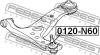 FEBEST 0120N60 ОПОРА ШАРОВАЯ ПЕРЕДНЕГО НИЖНЕГО РЫЧАГА (TOYOTA IPSUM ACM21 2001-2007 TOYOTA ISIS ANM10 2004- TOYOTA