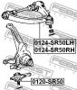 FEBEST 0120SR50 ОПОРА ШАРОВАЯ (TOYOTA LITE/TOWNACE CM70/CM80 1999-2004 TOYOTA LITE/TOWNACE NOAH,V CR40/CR50 1998-200