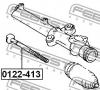 FEBEST 0122423 0122-423_тяга рулев./ Toyota Carina E AT190/ST191/CT190 92-97
