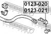 FEBEST 0123020 ТЯГА СТАБИЛИЗАТОРА ПЕРЕДНЯЯ ПРАВАЯ (TOYOTA ARISTO JZS147 1991-1997 TOYOTA ARISTO JZS160/JZS161 1997-