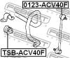 FEBEST 0123ACV40F СТОЙКА СТАБИЛИЗАТОРА