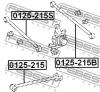 FEBEST 0125215S ТЯГА ЗАДНЯЯ ПОПЕРЕЧНАЯ