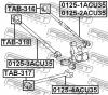FEBEST 01254ACU35 ТЯГА ЗАДНЯЯ ПРОДОЛЬНАЯ
