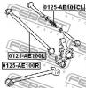 FEBEST 0125AE101CL ТЯГА ЗАДНЯЯ ПОПЕРЕЧНАЯ РЕГУЛИРУЕМАЯ (TOYOTA COROLLA AE100/EE100/CE100 1991-1997) FEBEST