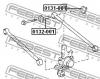 FEBEST 0132-001 Втулка регулировочная с эксцентриком