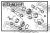 FEBEST 0175AE100F РЕМКОМПЛЕКТ СУППОРТА ТОРМОЗНОГО ПЕРЕДНЕГО