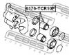 FEBEST 0176TCR10F ПОРШЕНЬ СУППОРТА ТОРМОЗНОГО ПЕРЕДНЕГО