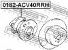FEBEST 0182ACV40RRH СТУПИЦА ЗАДНЯЯ ПРАВАЯ