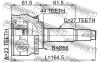 FEBEST 0210034A44 ШРУС НАРУЖНЫЙ 23x56x27 (NISSAN BLUEBIRD NU13 4WD 1991-1995 NISSAN BLUEBIRD NU14 4WD 1996-2001 NISSAN